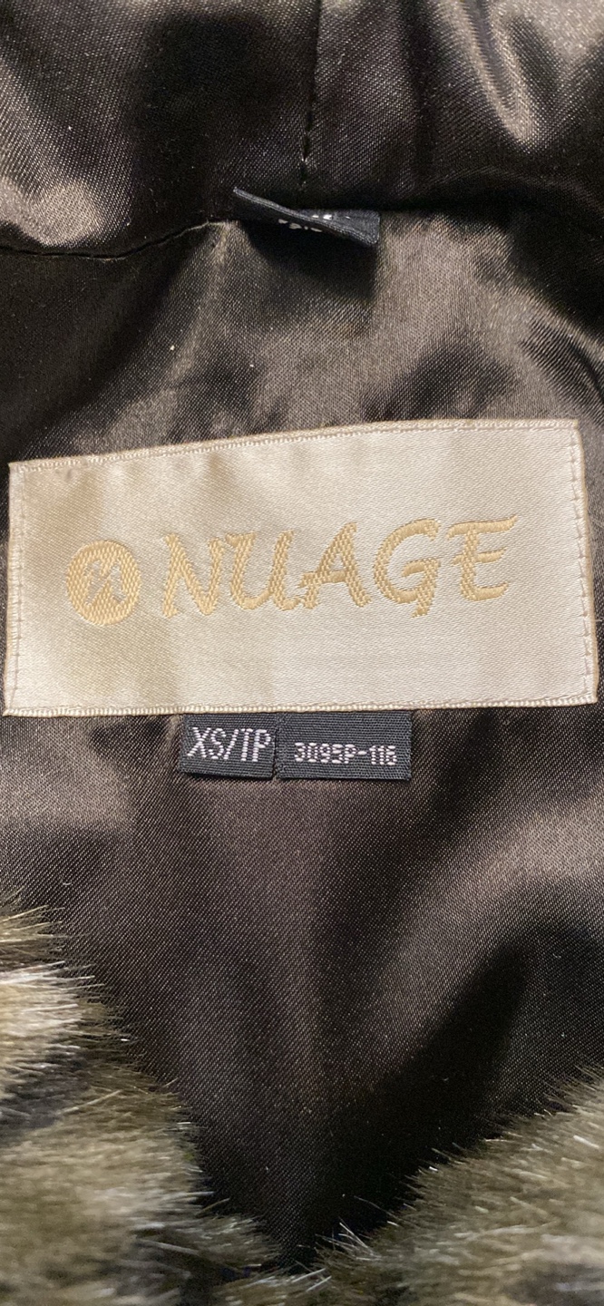 NUAGE Faux Fur Hooded Jacket - XS/P - photo 4