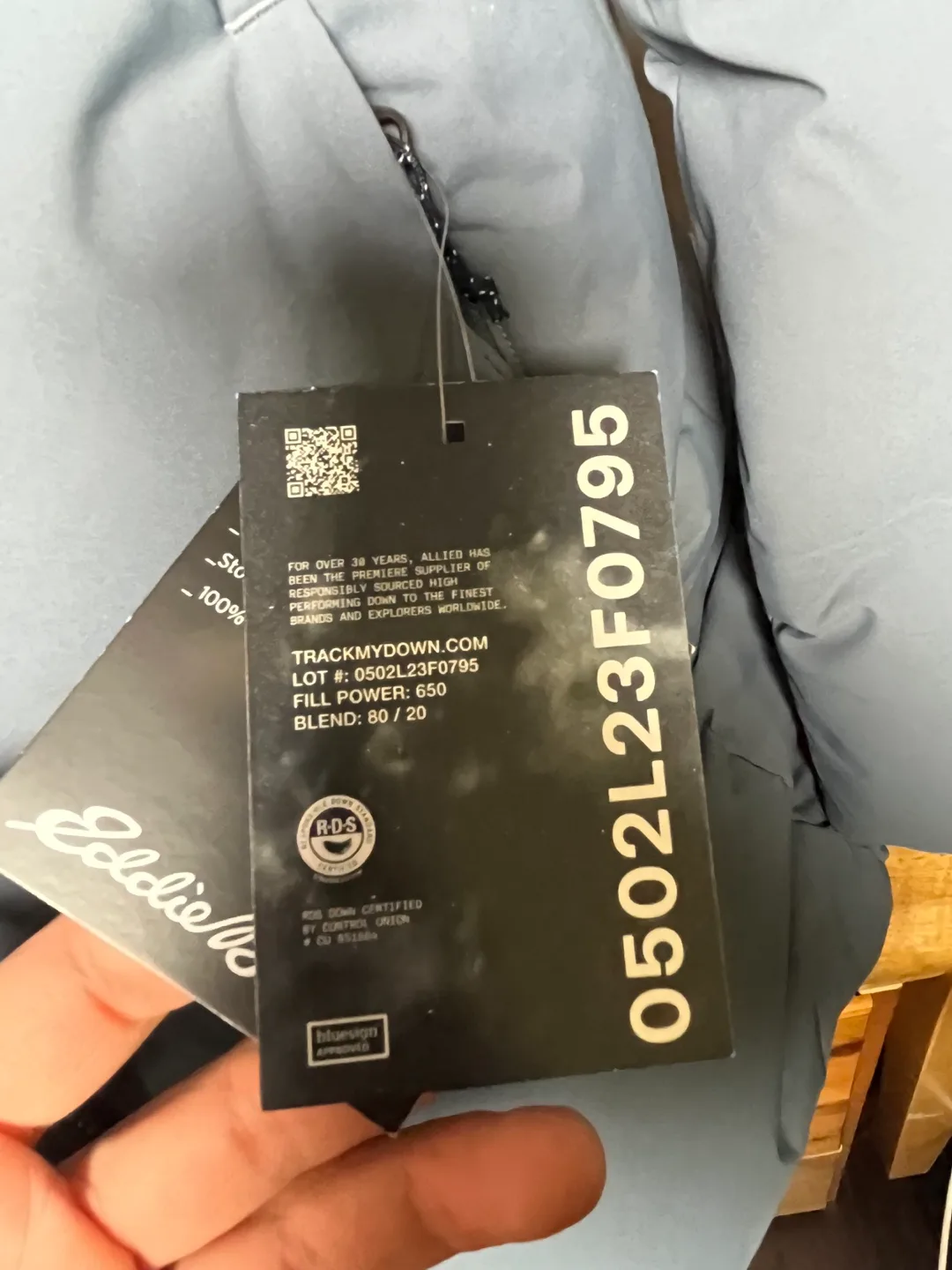 Eddie Bauer Glacier Peak Sea Down Puffer Jacket - Size XL image indicator(3)