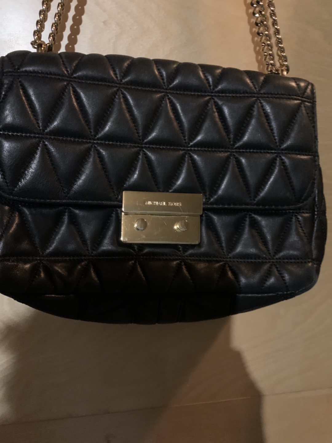 Michael Kors Black Quilted Shoulder Bag - photo 2