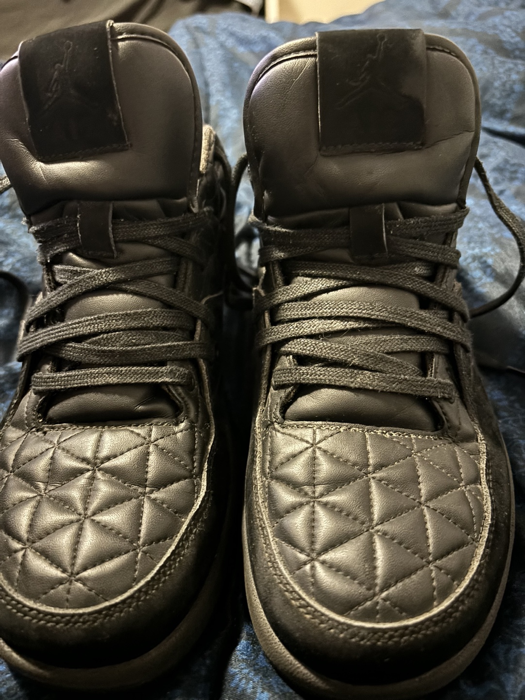 Jordan Flight 45 Quilted Black Sneakers