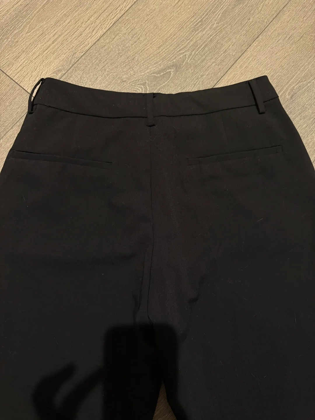 Zara Black Straight Leg Trousers image indicator(4)