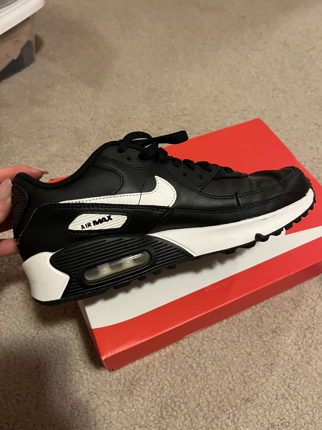 nike air max 90 ltr black
