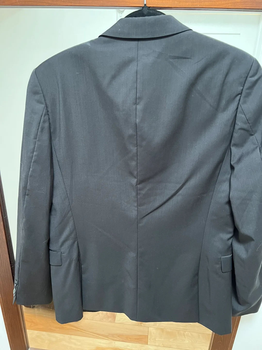 HUGO BOSS NWT Men's Black Suit Jacket , Extra Slim Fit,  36R image indicator(2)