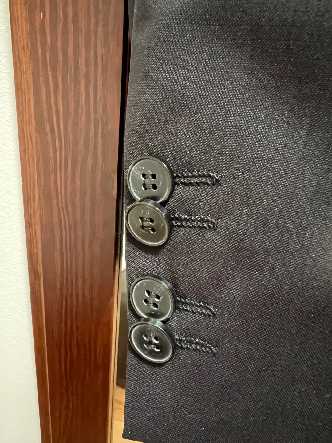 HUGO BOSS NWT Men's Black Suit Jacket , Extra Slim Fit,  36R image indicator(6)