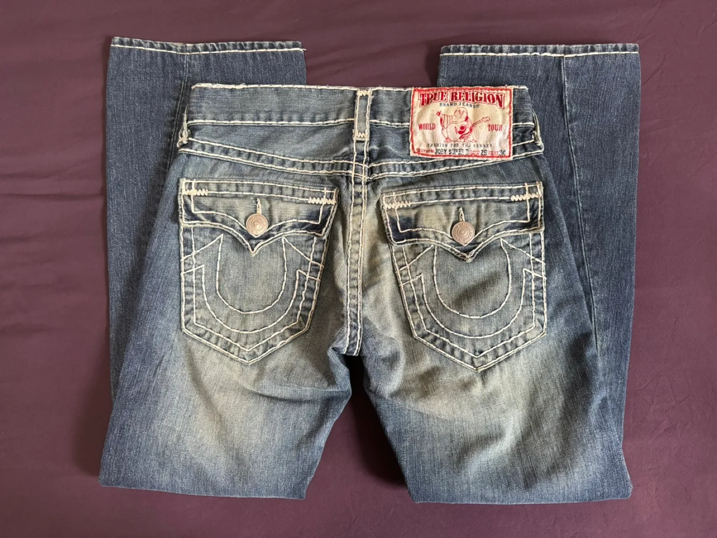 True Religion Jeans Joey Super T Flare Fit image indicator(4)