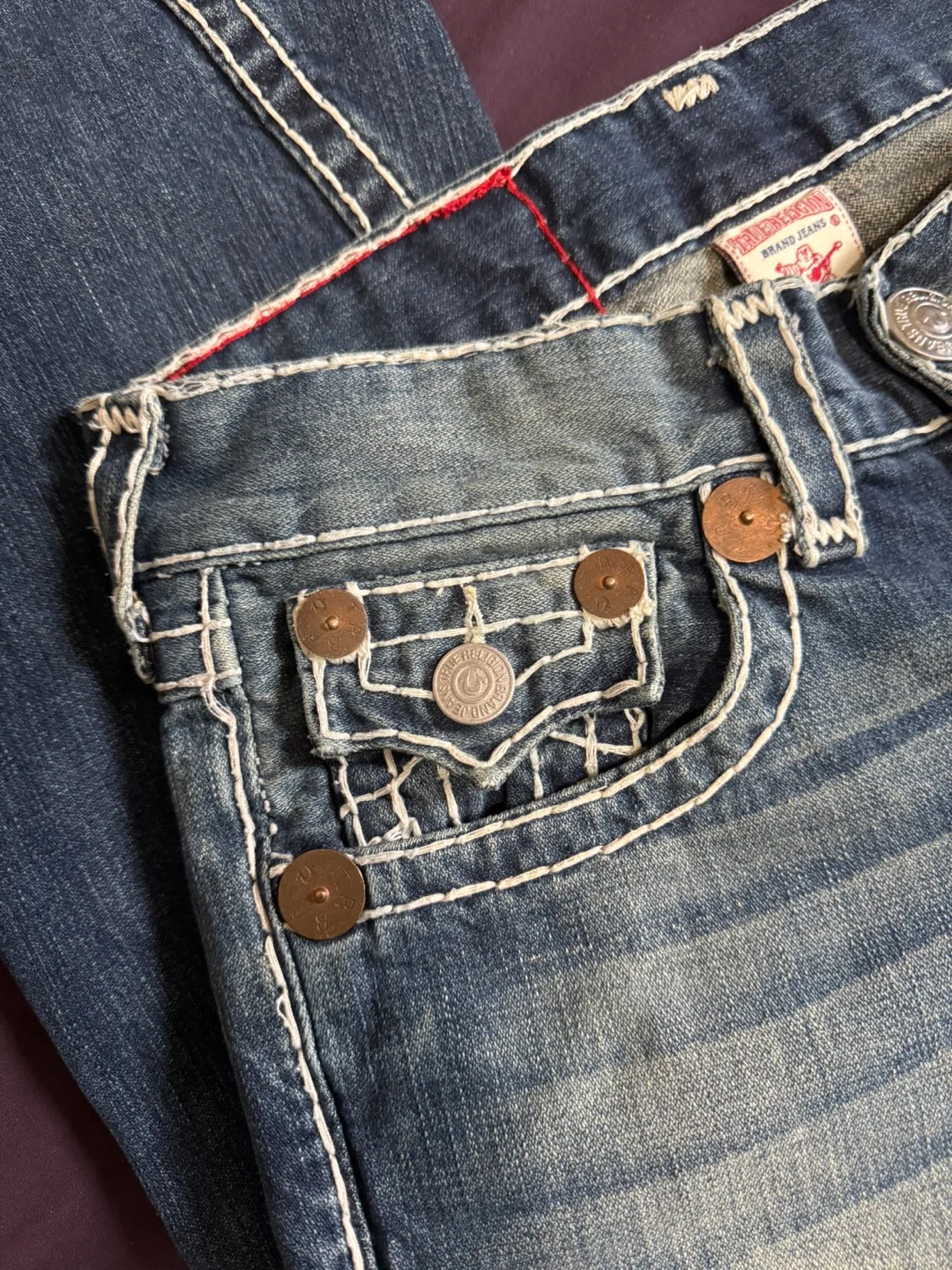 True Religion Jeans Joey Super T Flare Fit image indicator(2)