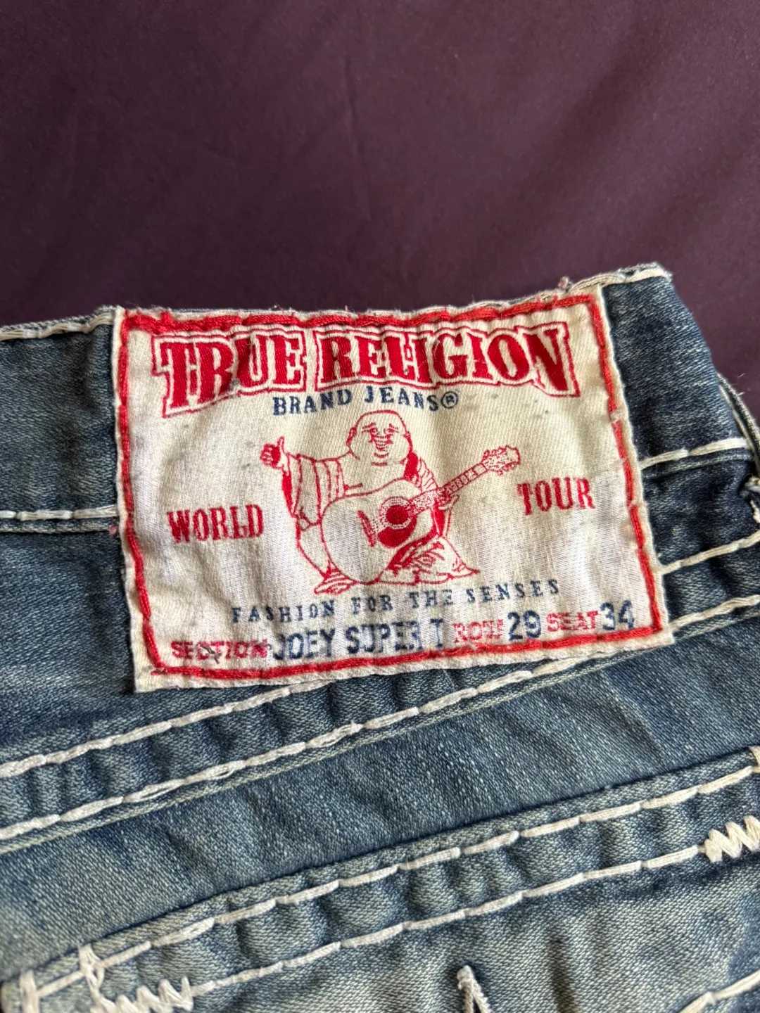 True Religion Jeans Joey Super T Flare Fit image indicator(8)