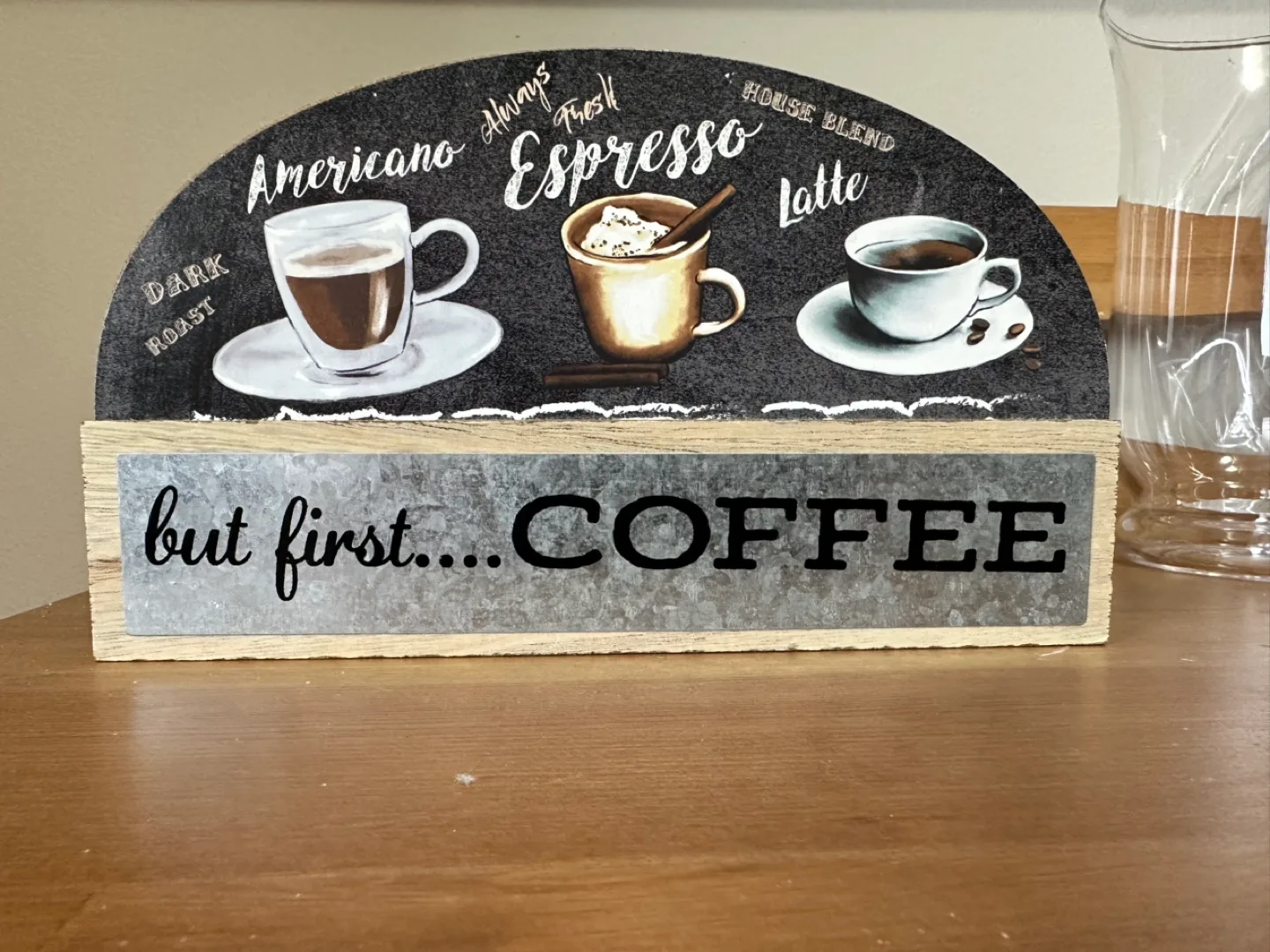 But First...Coffee - Wooden Sign thumbnail