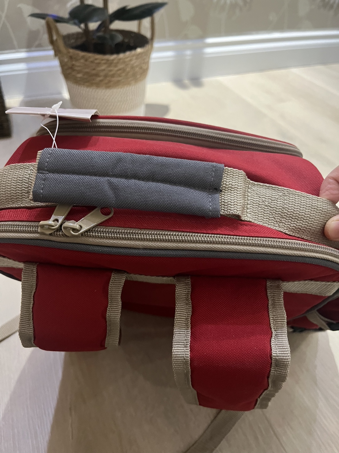 Canadiana Picnic Backpack - Red