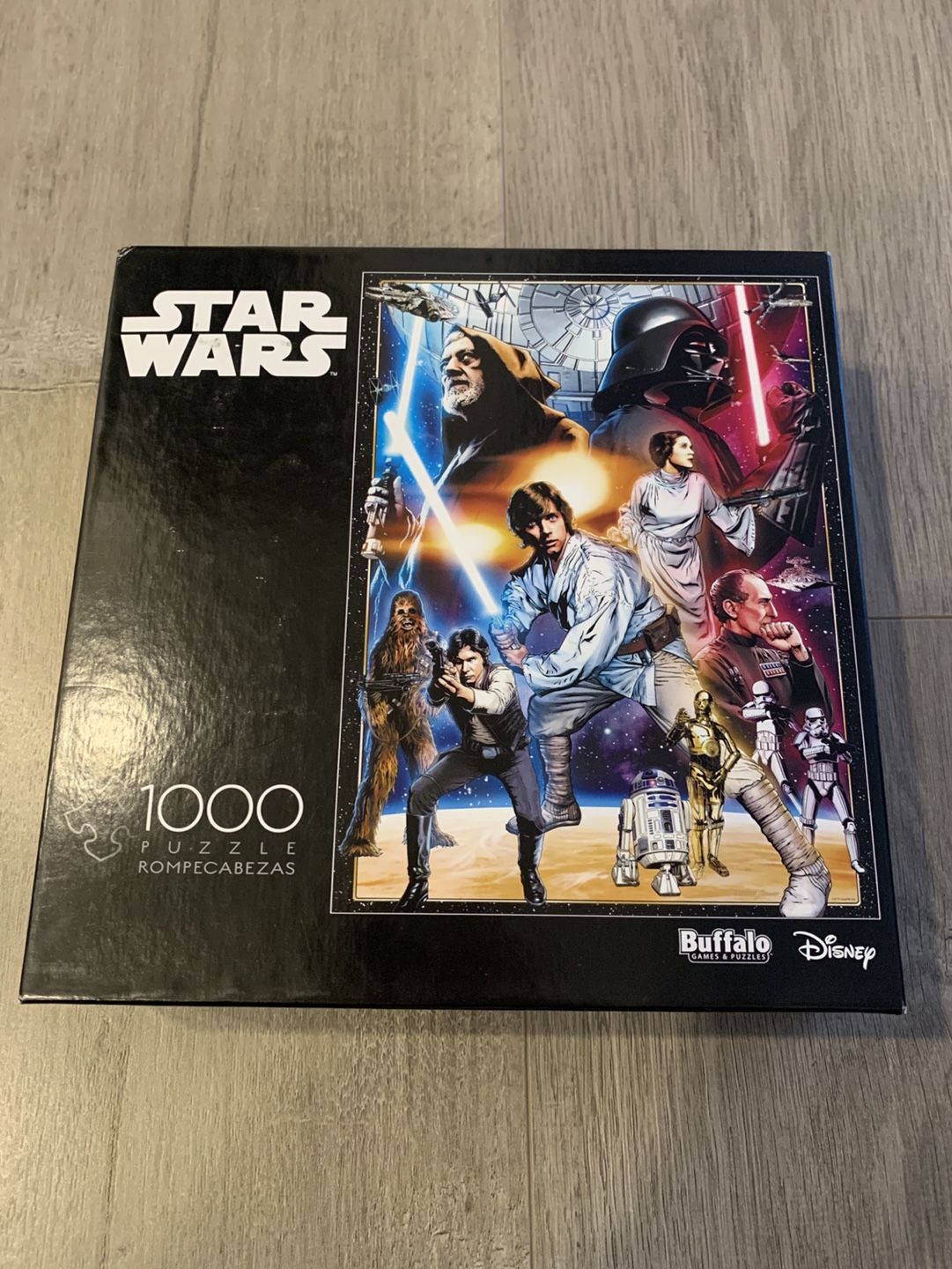 Star Wars 1000-Piece Puzzle - Unfinished