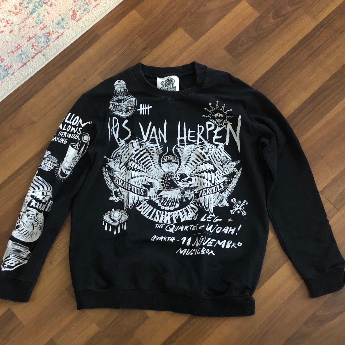 Iris Van Herpen Long Sleeve Graphic Sweatshirt