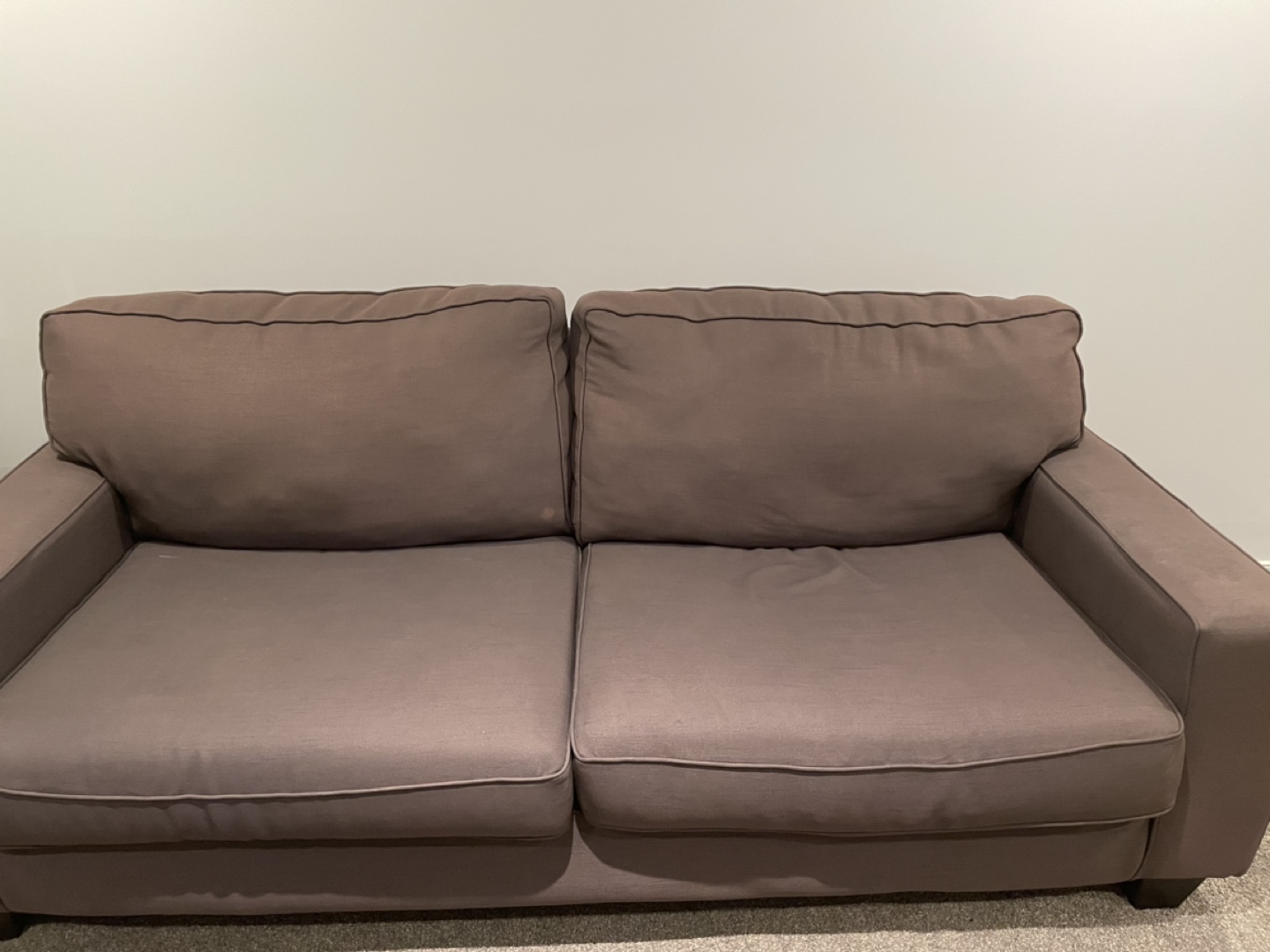 Used Sofa - Dark Grey Fabric