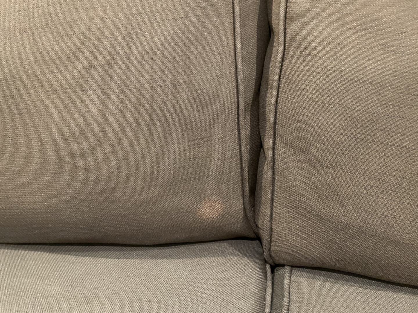 Used Sofa - Dark Grey Fabric - photo 2