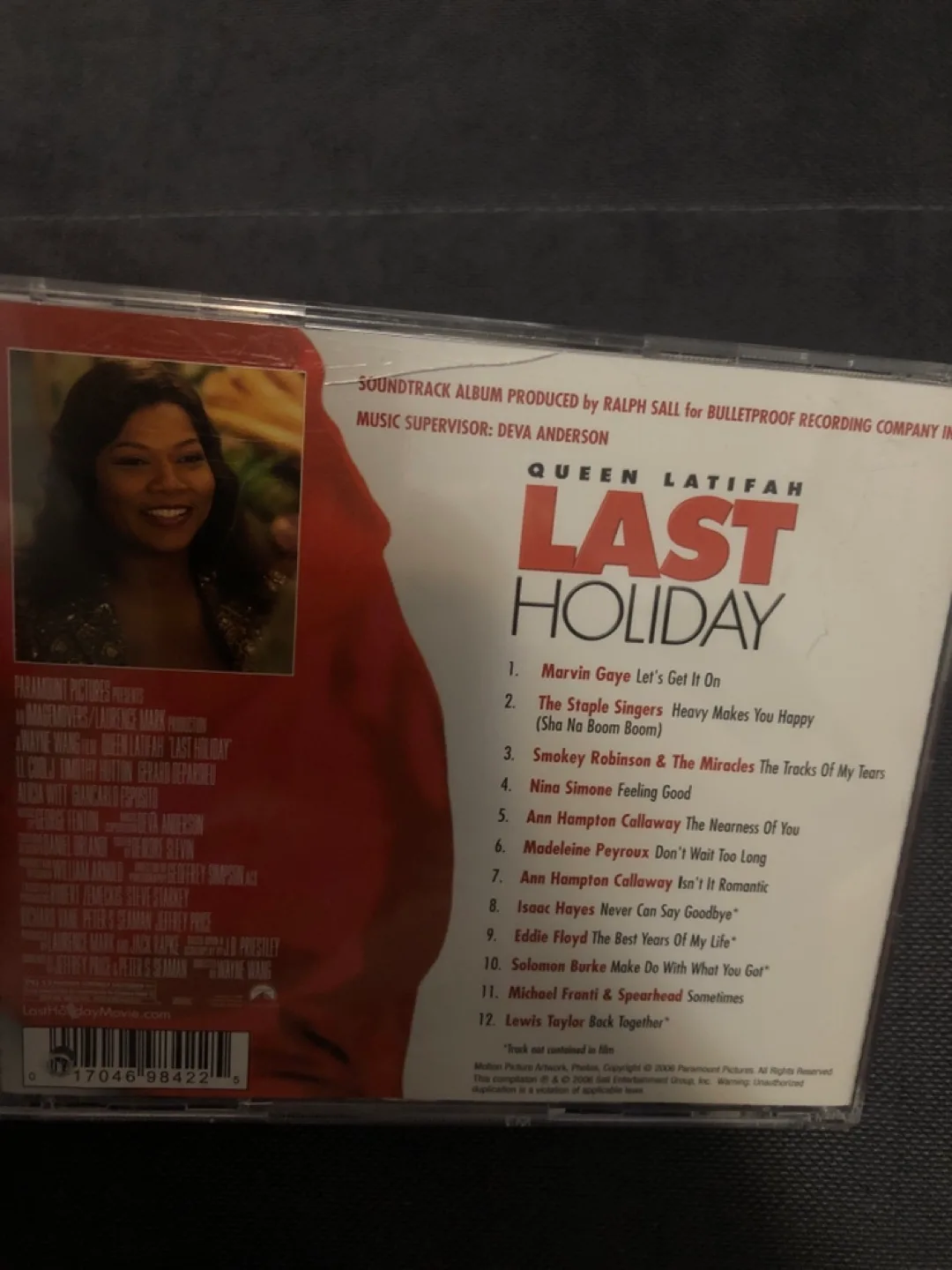 Queen Latifah's Last Holiday Soundtrack CD image indicator(5)