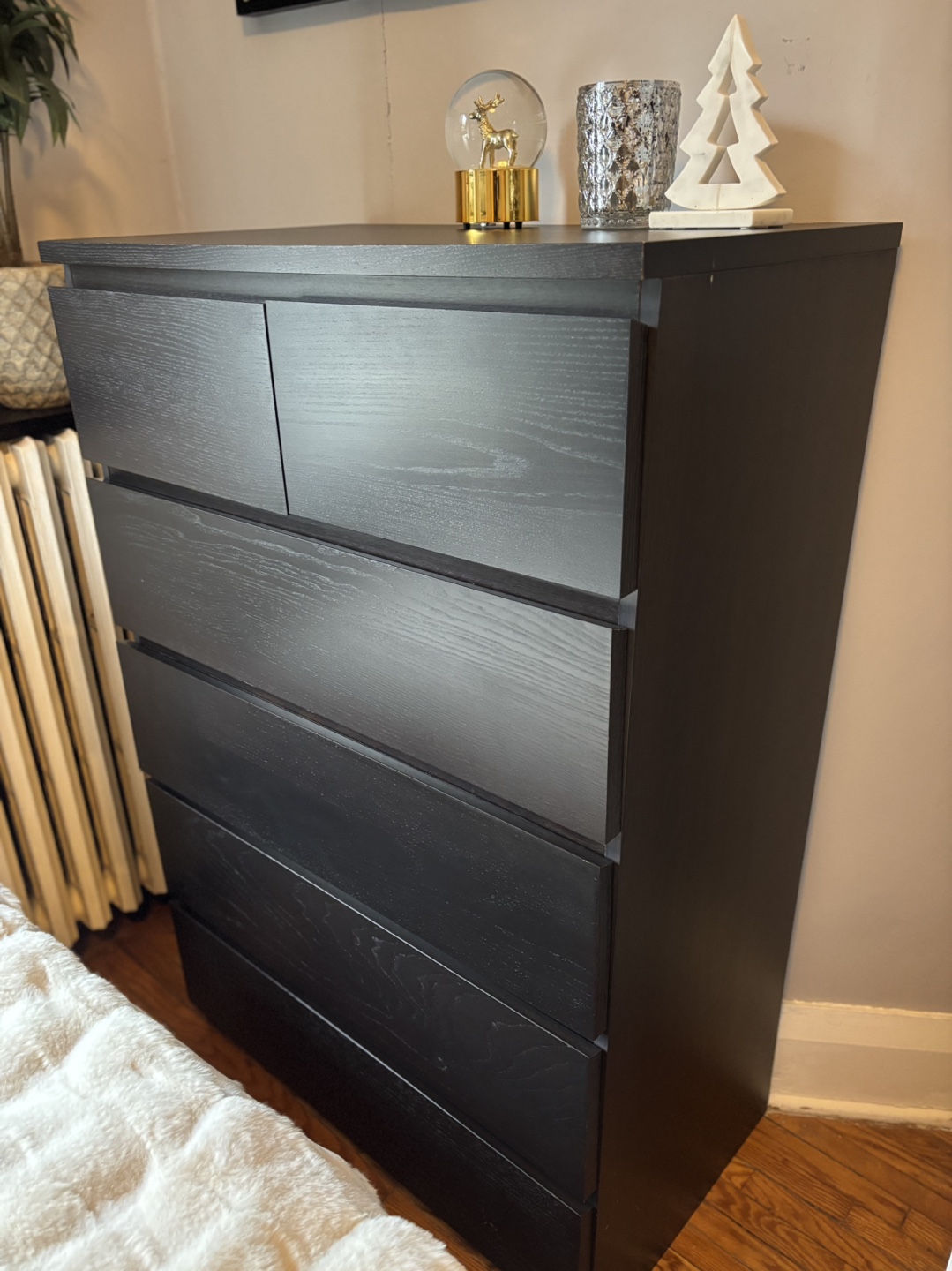 IKEA MALM 6- drawer Chest - Black-Brown - photo 2