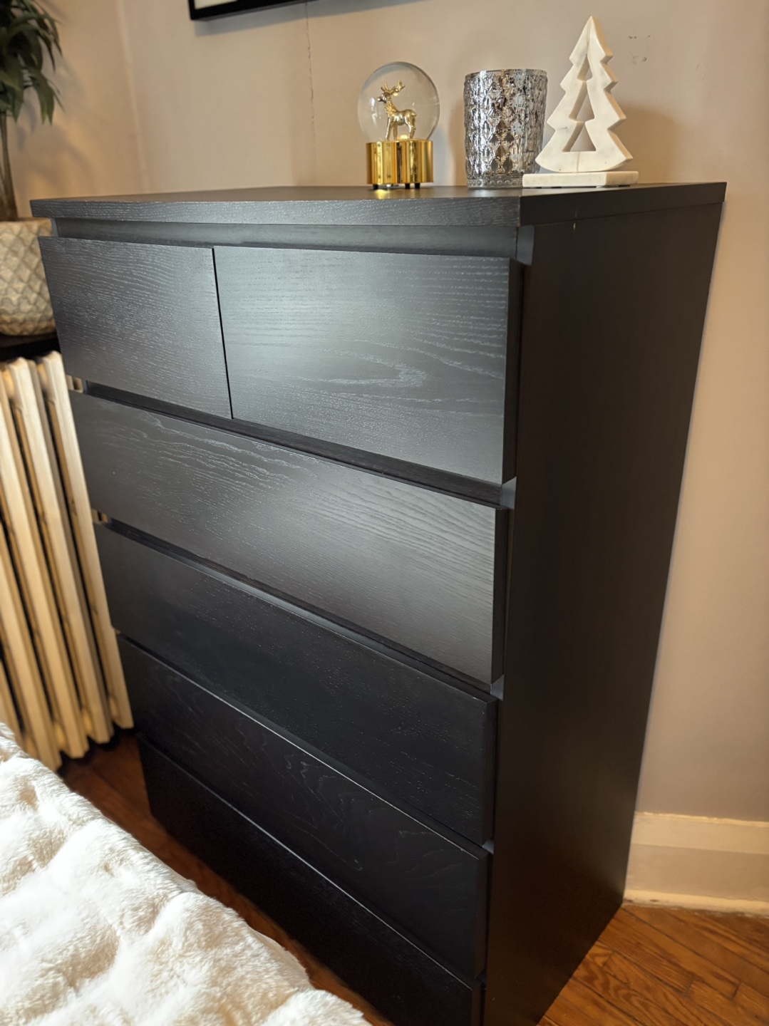 IKEA MALM 6- drawer Chest - Black-Brown - photo 3
