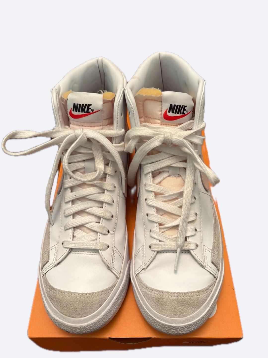 •W Nike Blazers Mid ‘77 (White/Pink) - photo 5