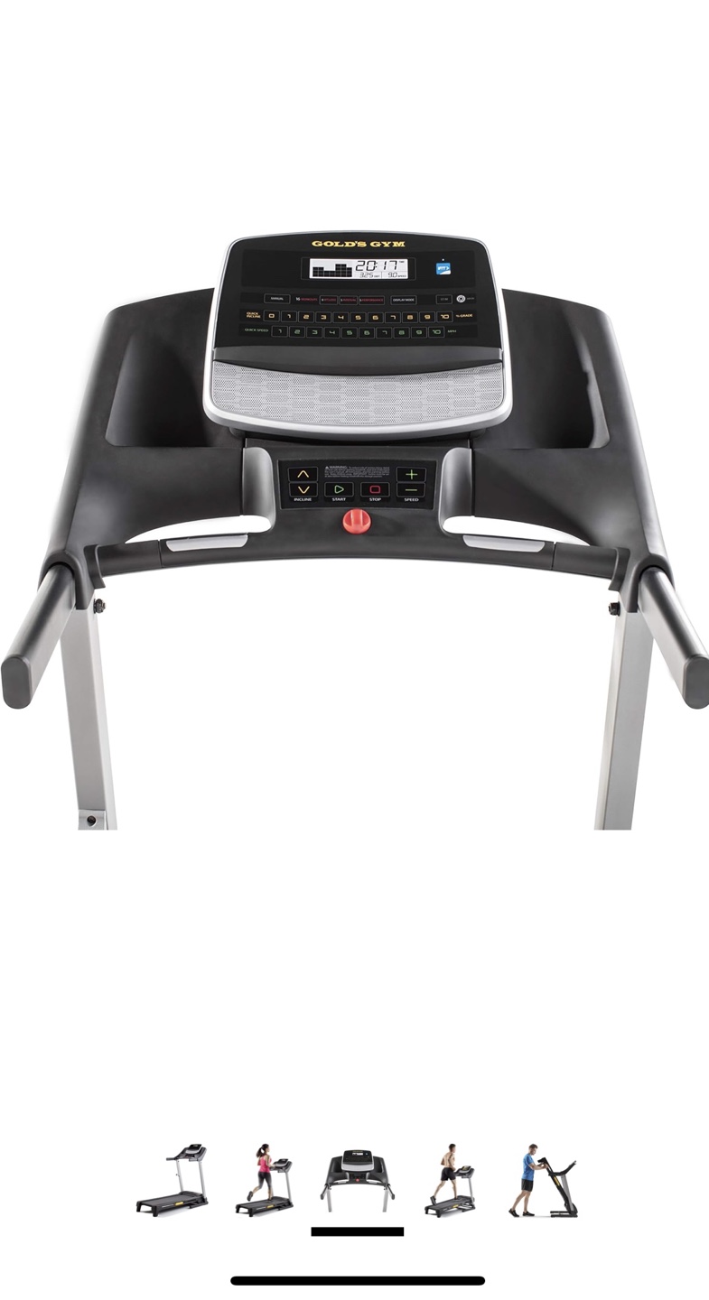 Gold's Gym Trainer 430i Treadmill - photo 5