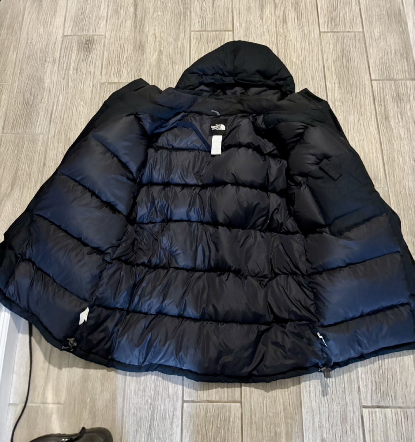 The North Face Mens XL Black Down Parka - photo 2