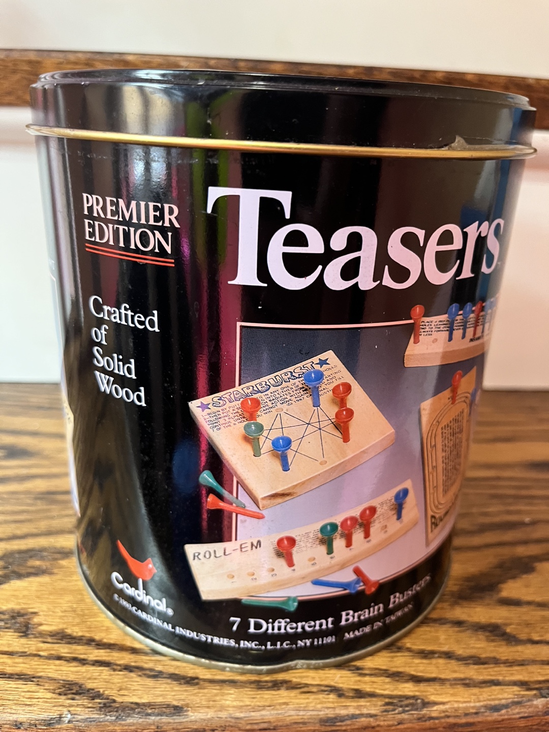 Vintage Teasers Premier Edition Brain Teaser Games in Tin - photo 4