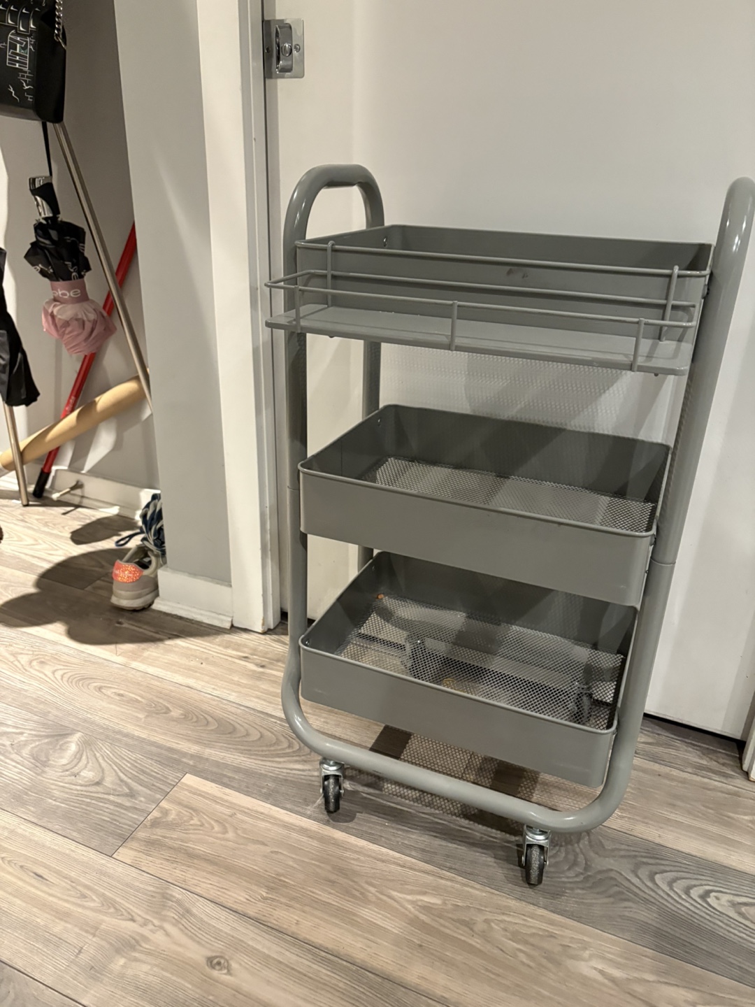 Three-Tier Rolling Cart Organizer - photo 2