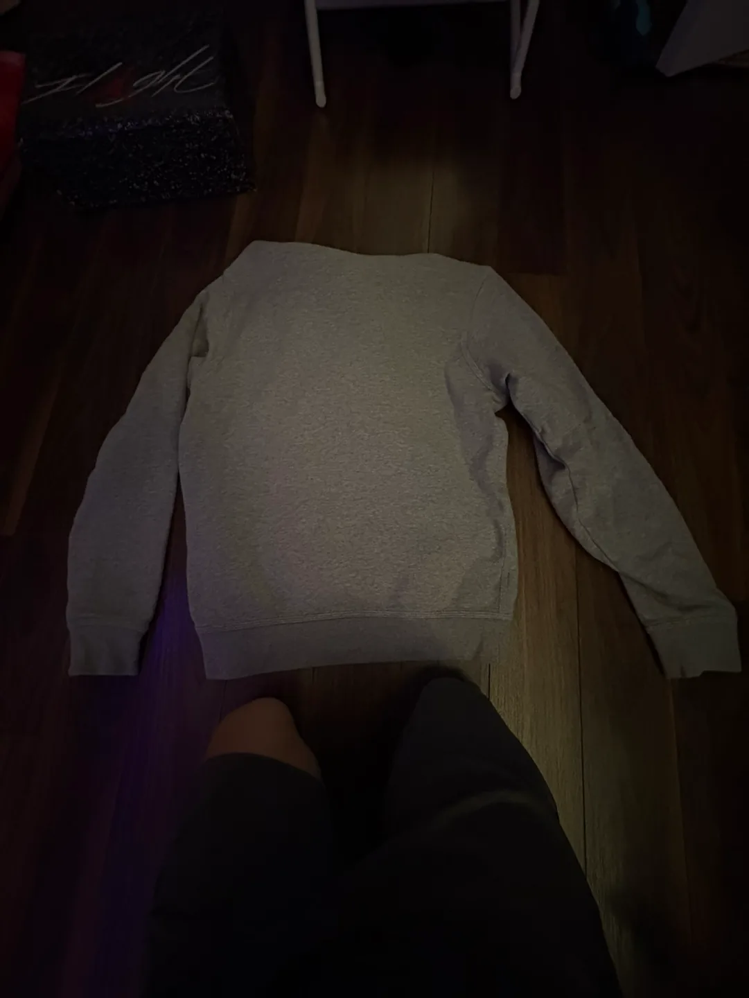 Nike Grey Hoodie Size Small image indicator(3)