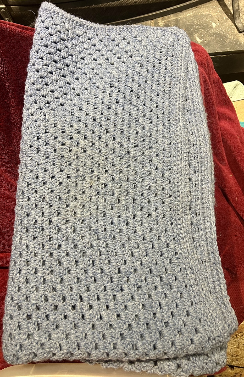Handmade Crochet Throw Blanket
