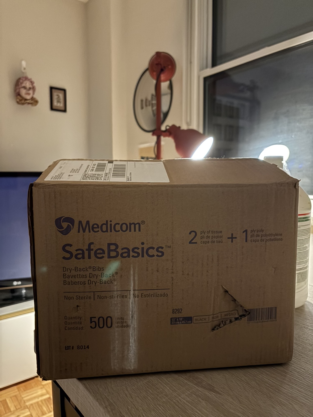 Medicom® 3-ply Dental Bibs