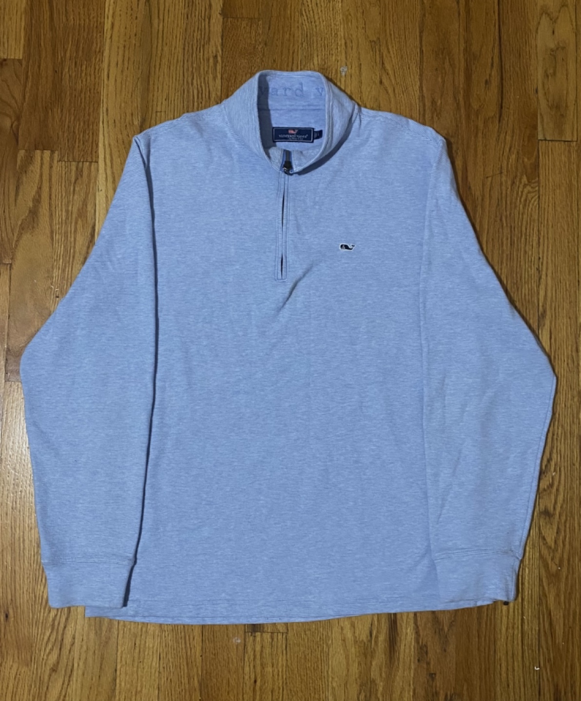 Coastal Breeze Vineyard Vines Quarter-Zip (Size L)