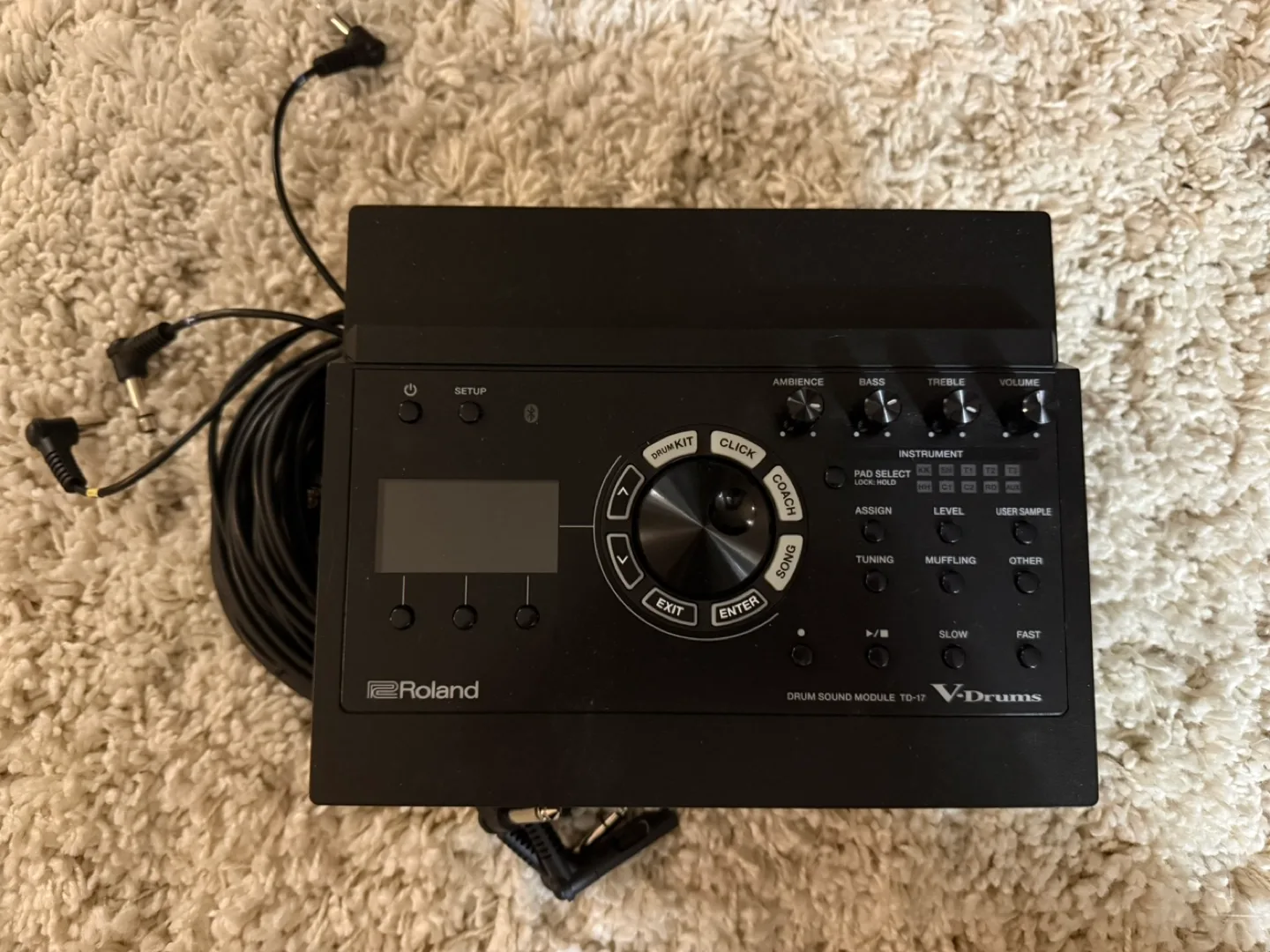 Roland TD-17 Electronic Drum Kit Bundle – Full Set image indicator(2)