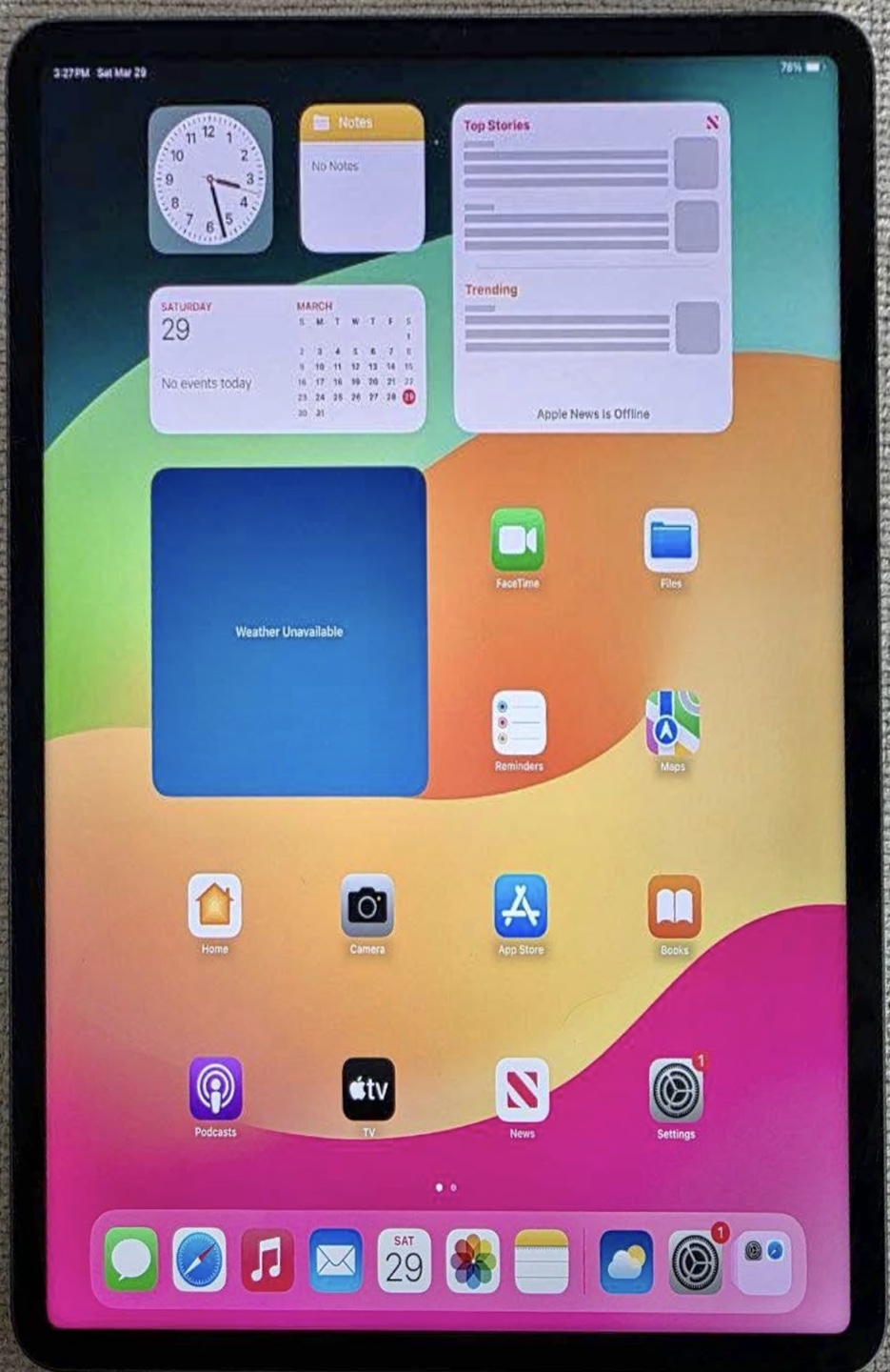 Ipad Pro 12,9 inch 5 generation (128GB) - photo 3