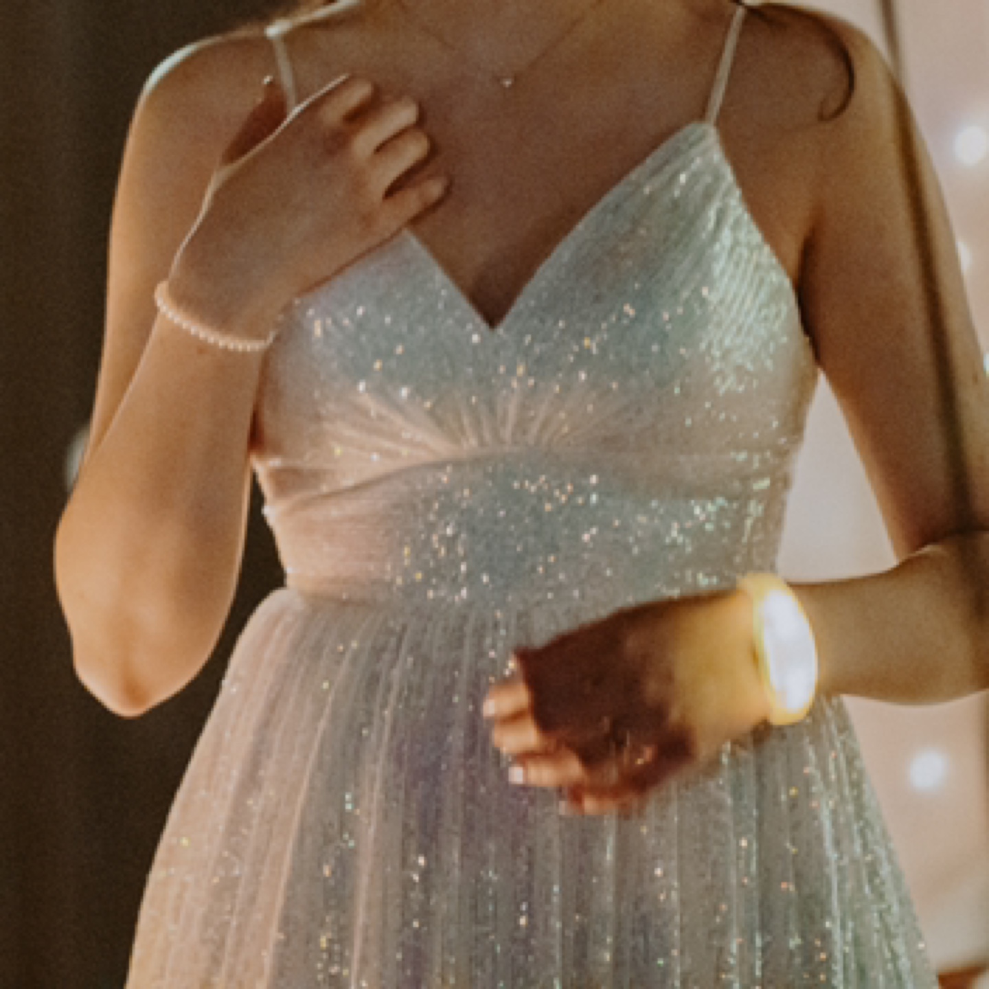 Stunning White Sequin Dress - photo 4
