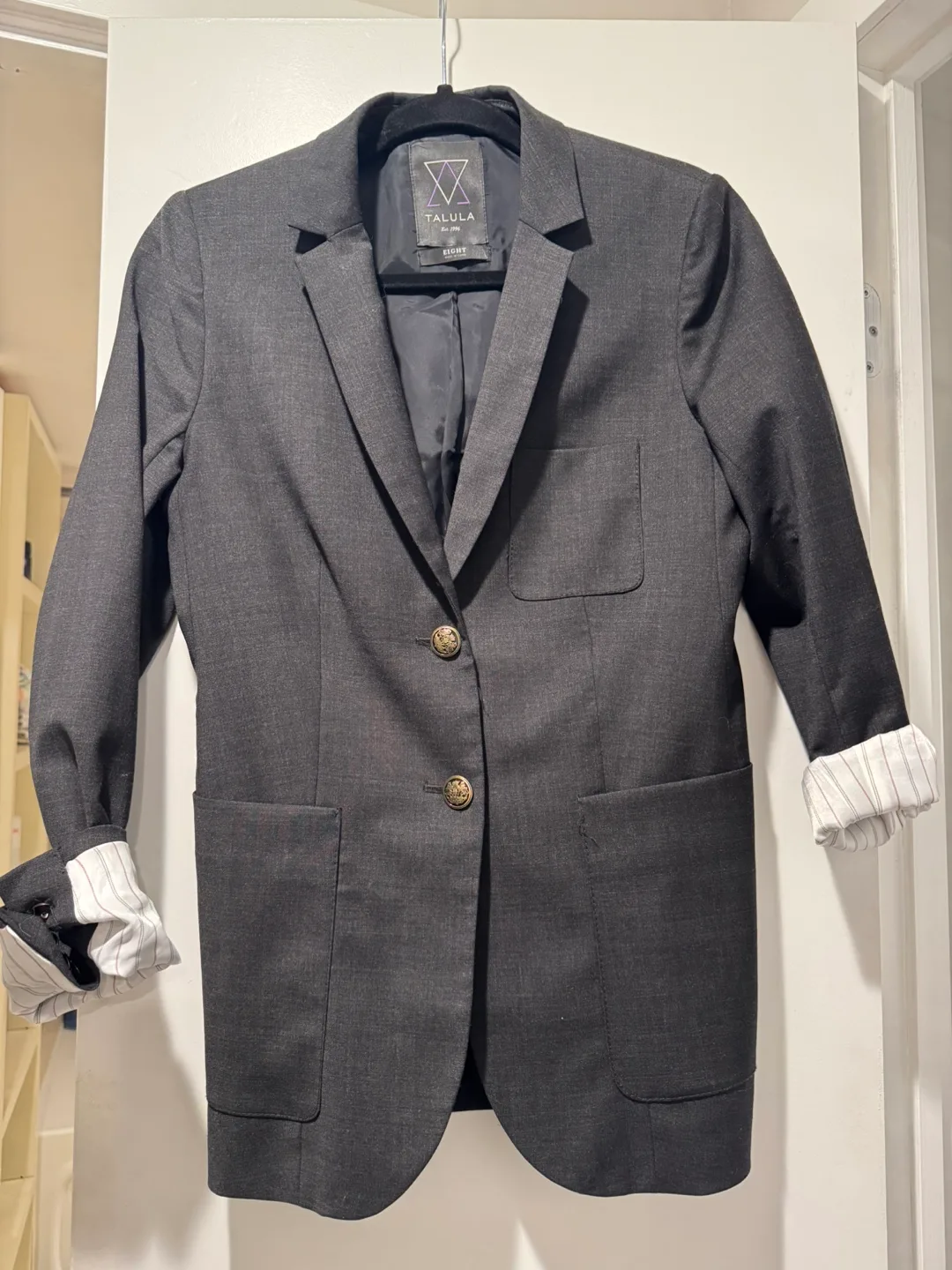 Talula Eight Blazer - Dark Grey - Size 8 image indicator(3)