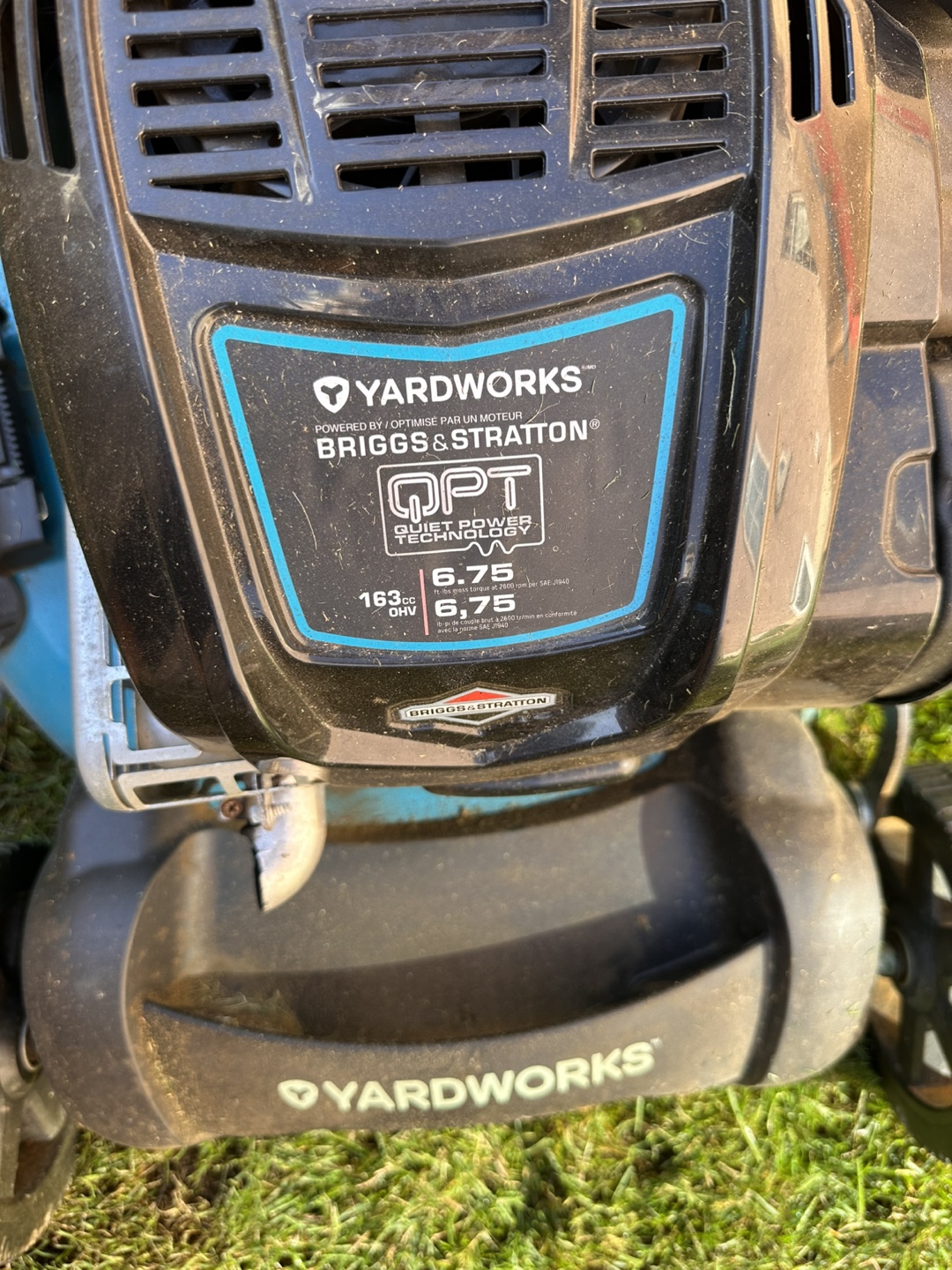 Yardworks 163cc Gas Lawn Mower