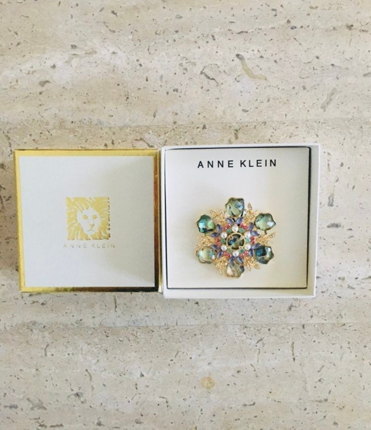 Anne Klein Flower Brooch - photo 3