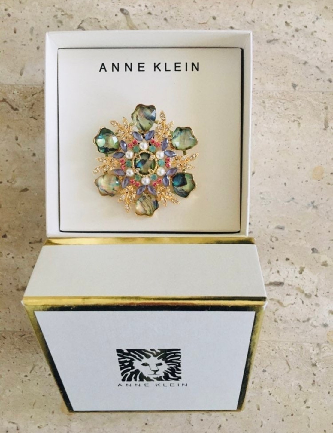 Anne Klein Flower Brooch - photo 5