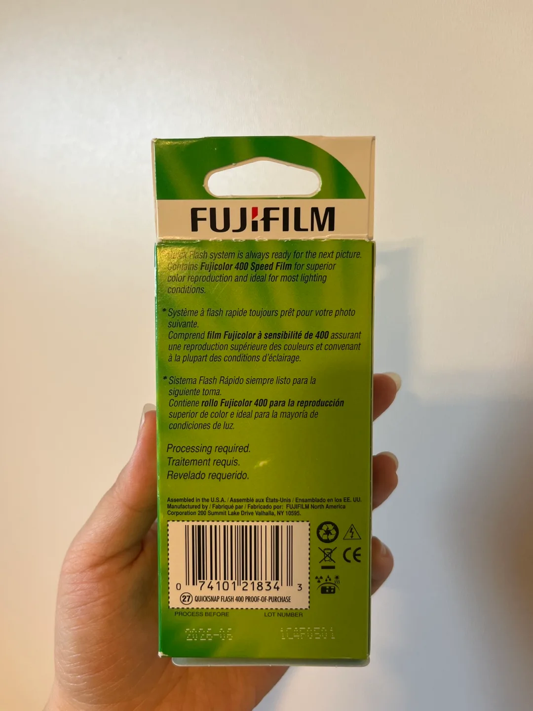 Fujifilm QuickSnap Flash Camera - 27 Exposures image indicator(2)