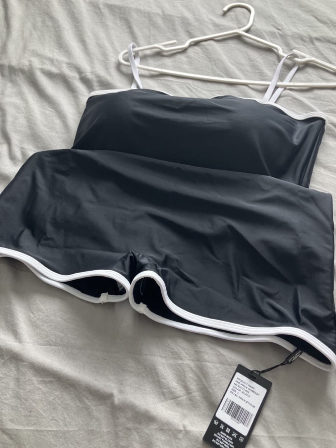 Ocean Blues Plus Size Boyleg One-Piece Swimsuit - photo 4