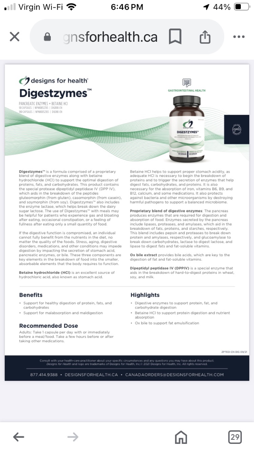 Digestzymes™ 180 Capsules - Supports Healthy Digestion - photo 3