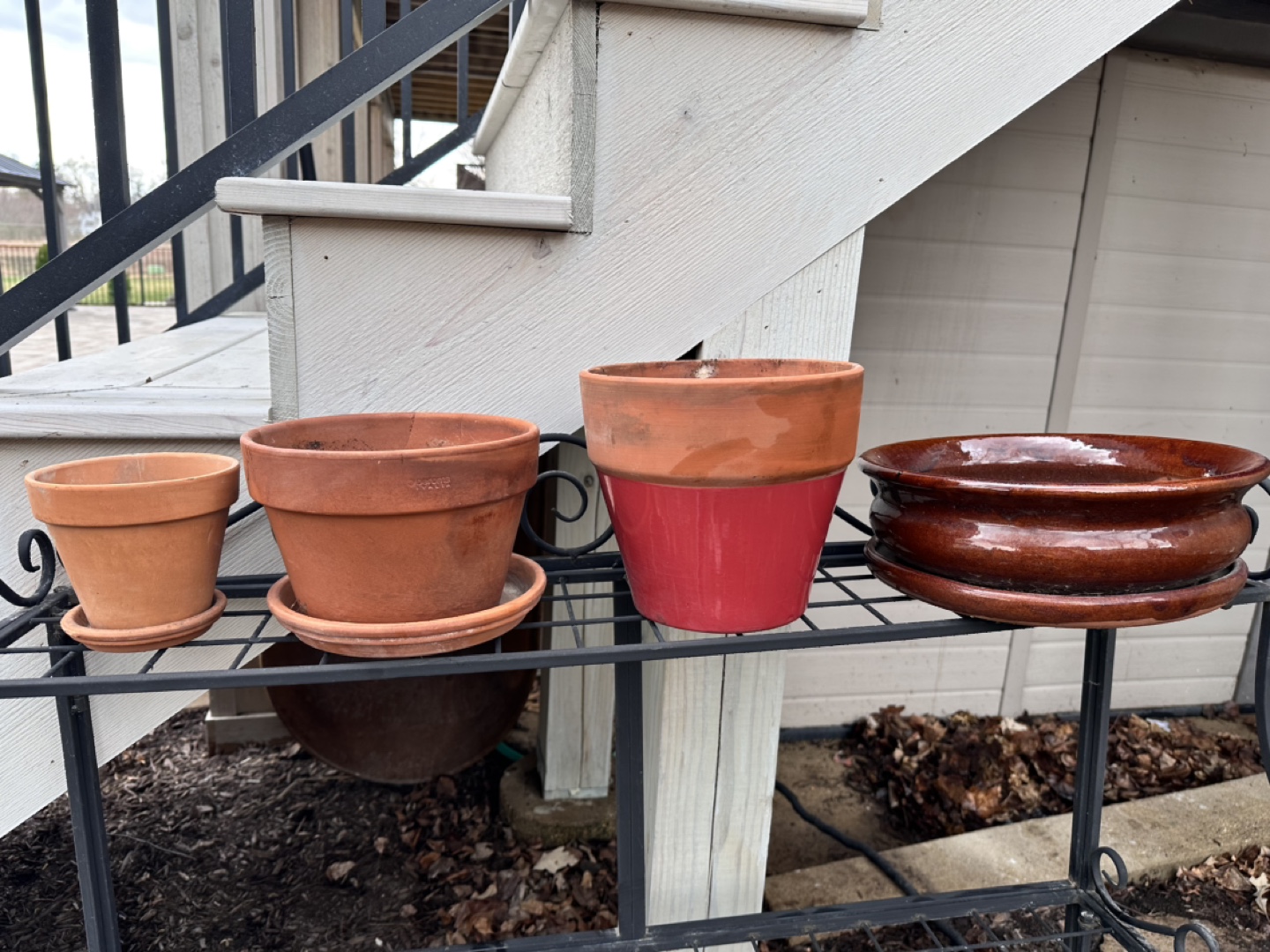 4 clay pots perfect - photo 4