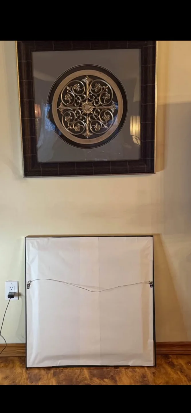 Pair of Elegant Framed Wall Art image indicator(2)