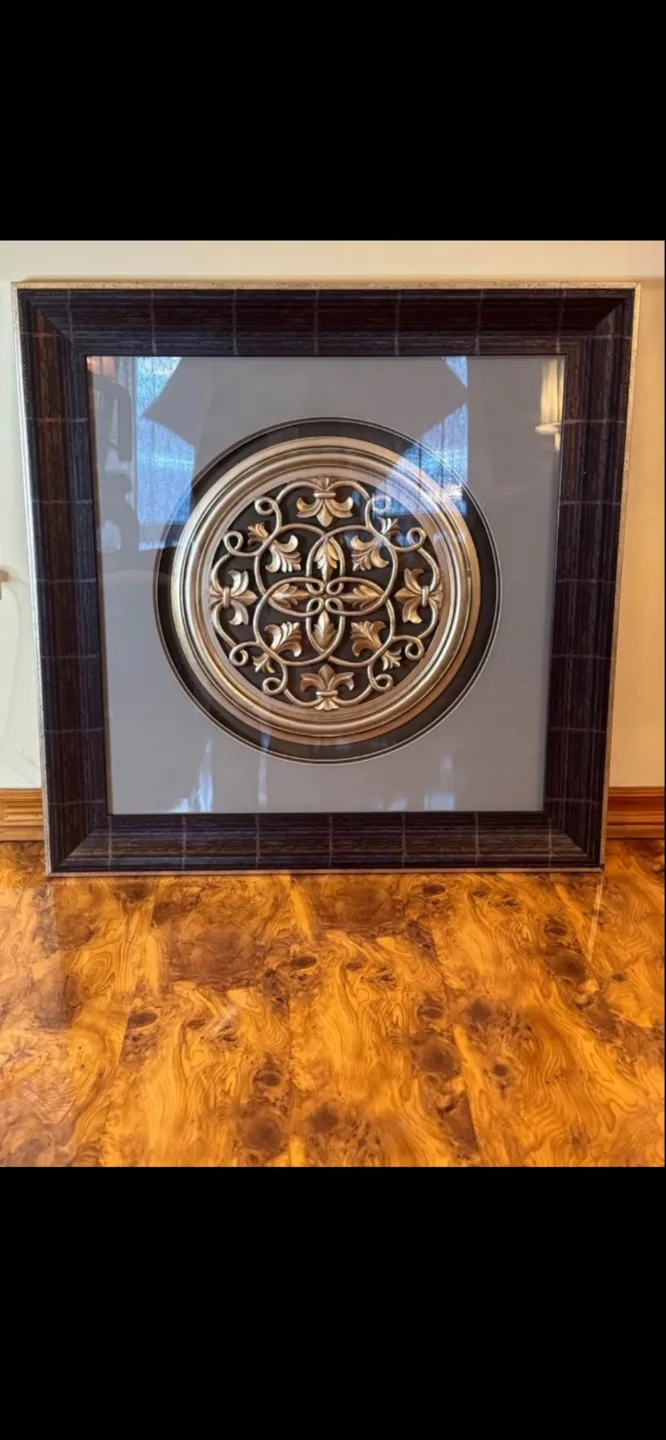 Pair of Elegant Framed Wall Art image indicator(3)