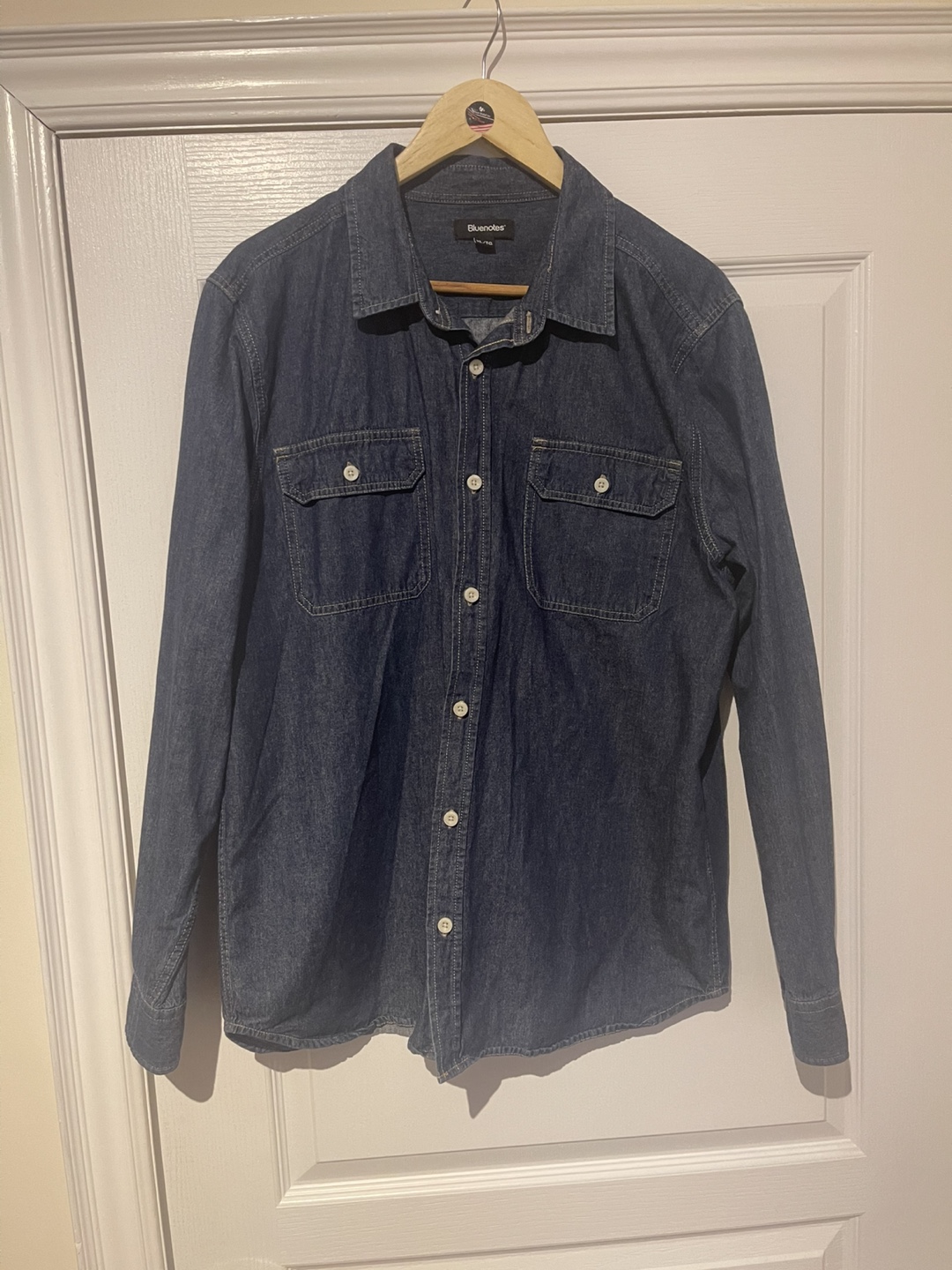 Blender Denim Shirt - Men's Size Large