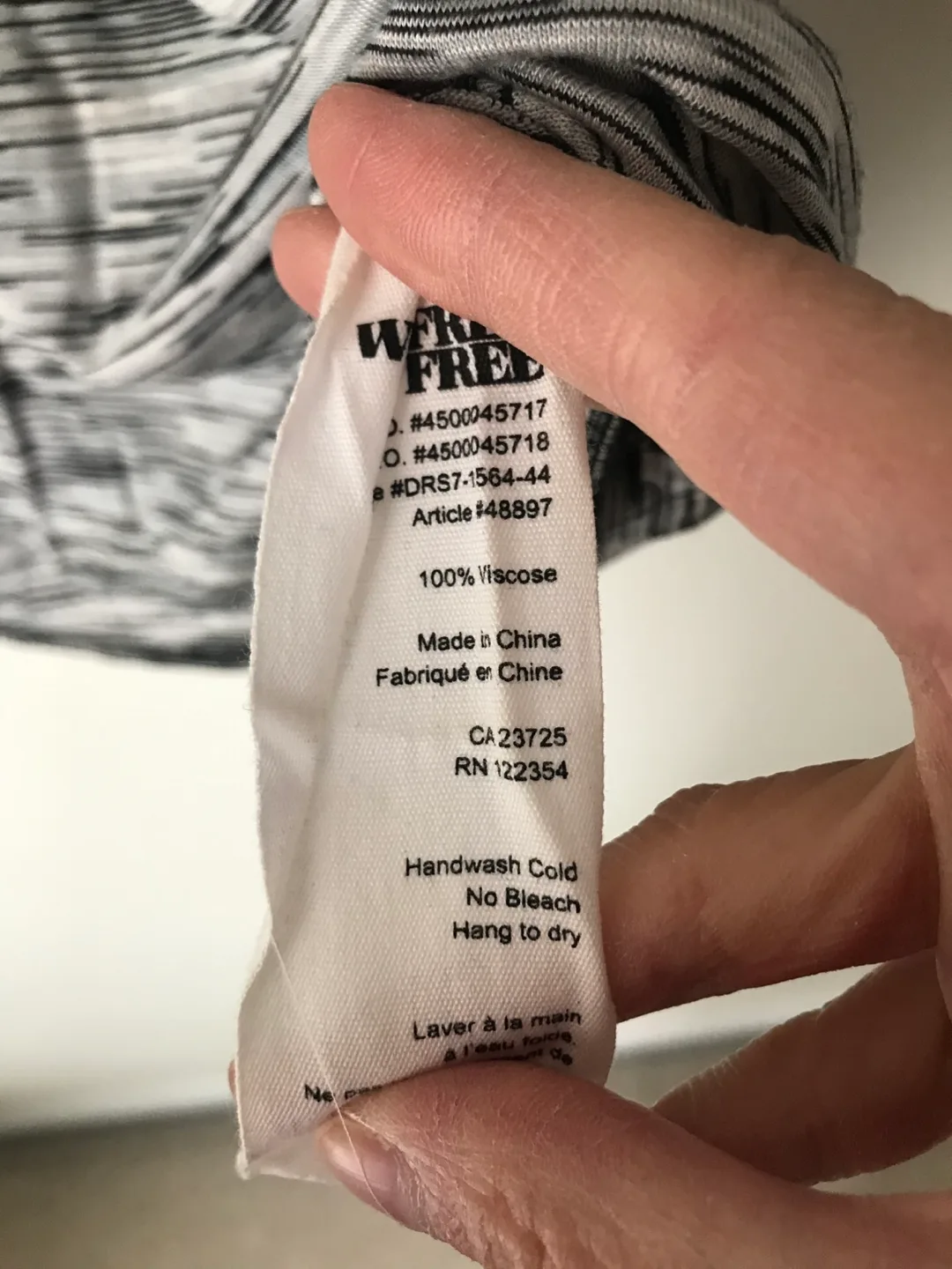 Wilfred Free 3/4 Sleeve Baseball T-Shirt 🌱💚 image indicator(2)