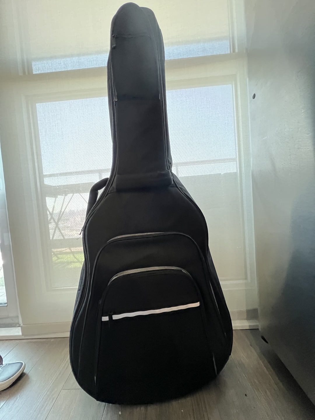 Yamaha Acoustic Guitar With Carrying Casw - photo 4