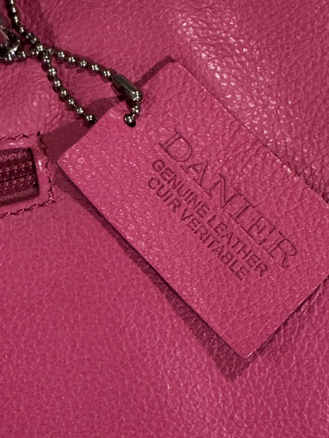 Danier Leather Large Tote Bag - Barbie Pink - photo 3