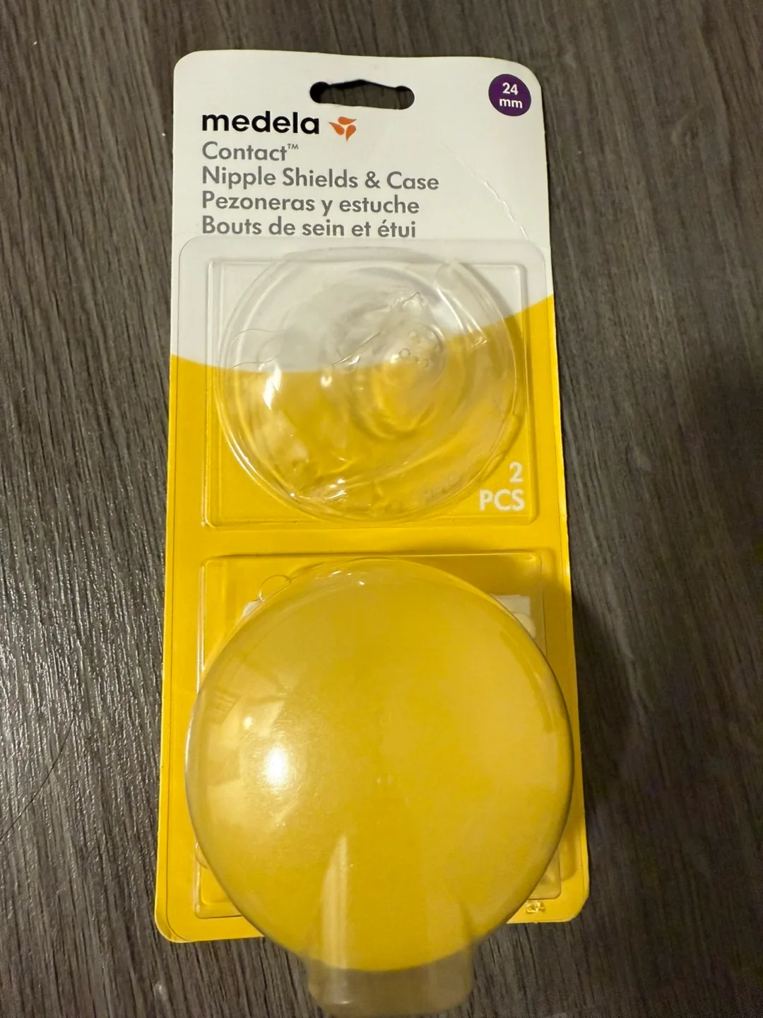 Medela Contact Nipple Shields with Case - 24 mm thumbnail