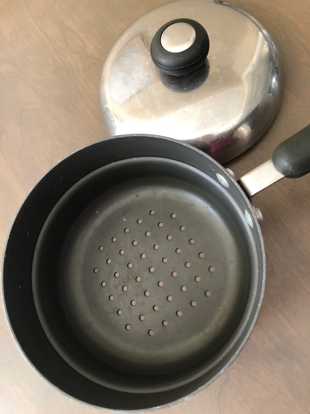 Used Circulon Steamer/Steaming Pan image indicator(2)