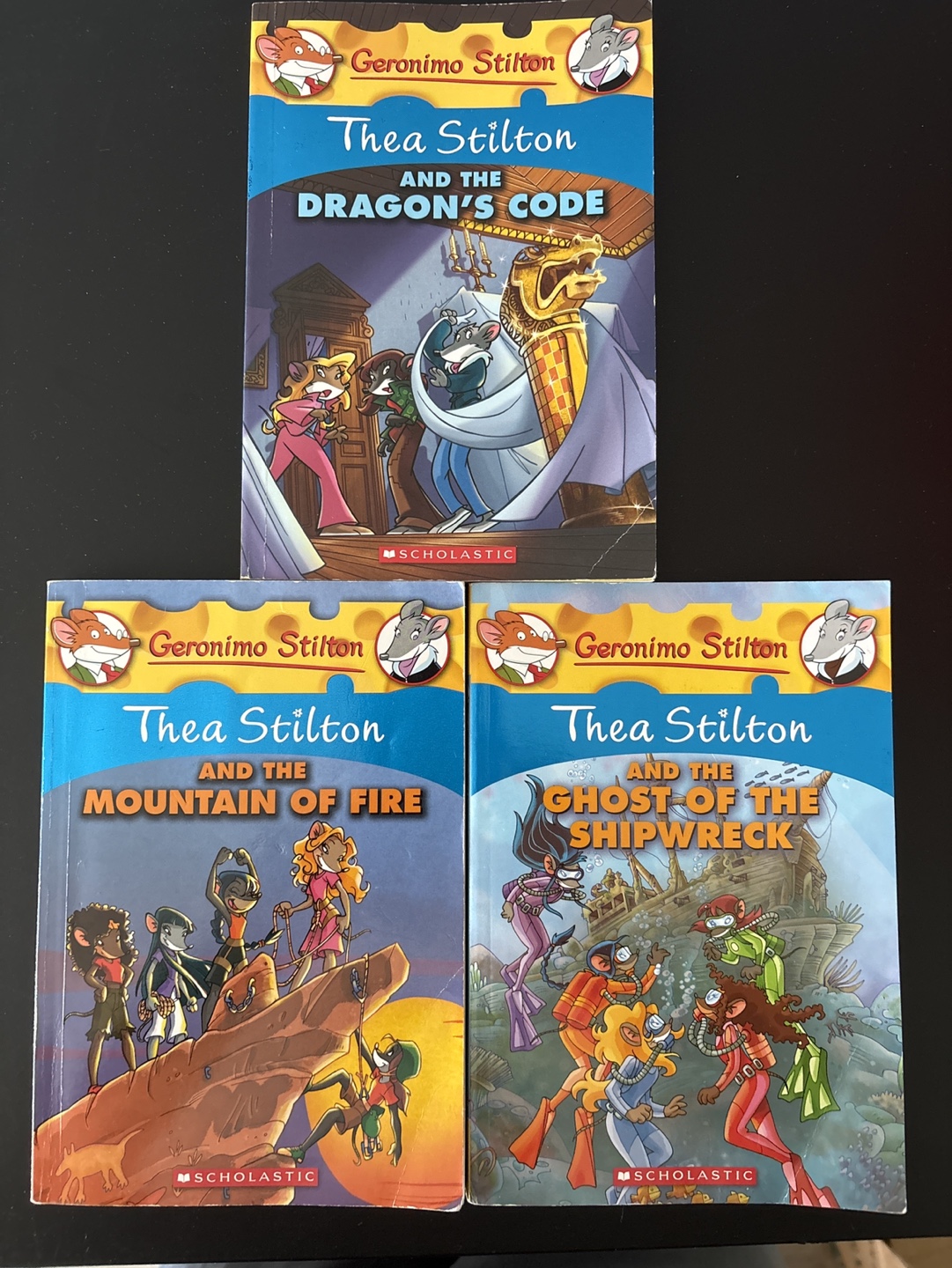 Three Thea Stilton Chapter Books
