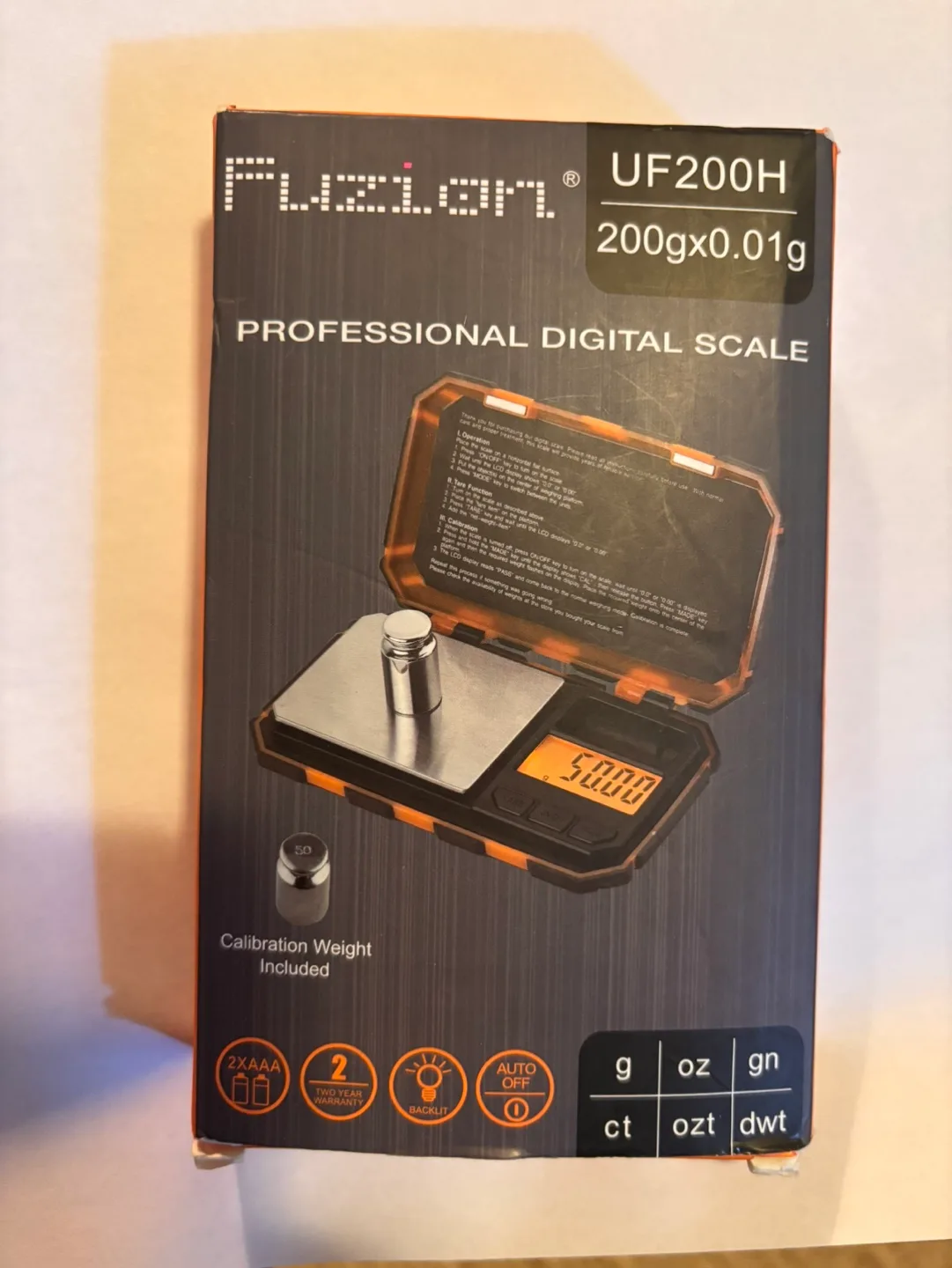 Fuzion UF200H Professional Digital Mini Scale thumbnail